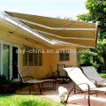 Good waterproof aluminum retractable window awnings